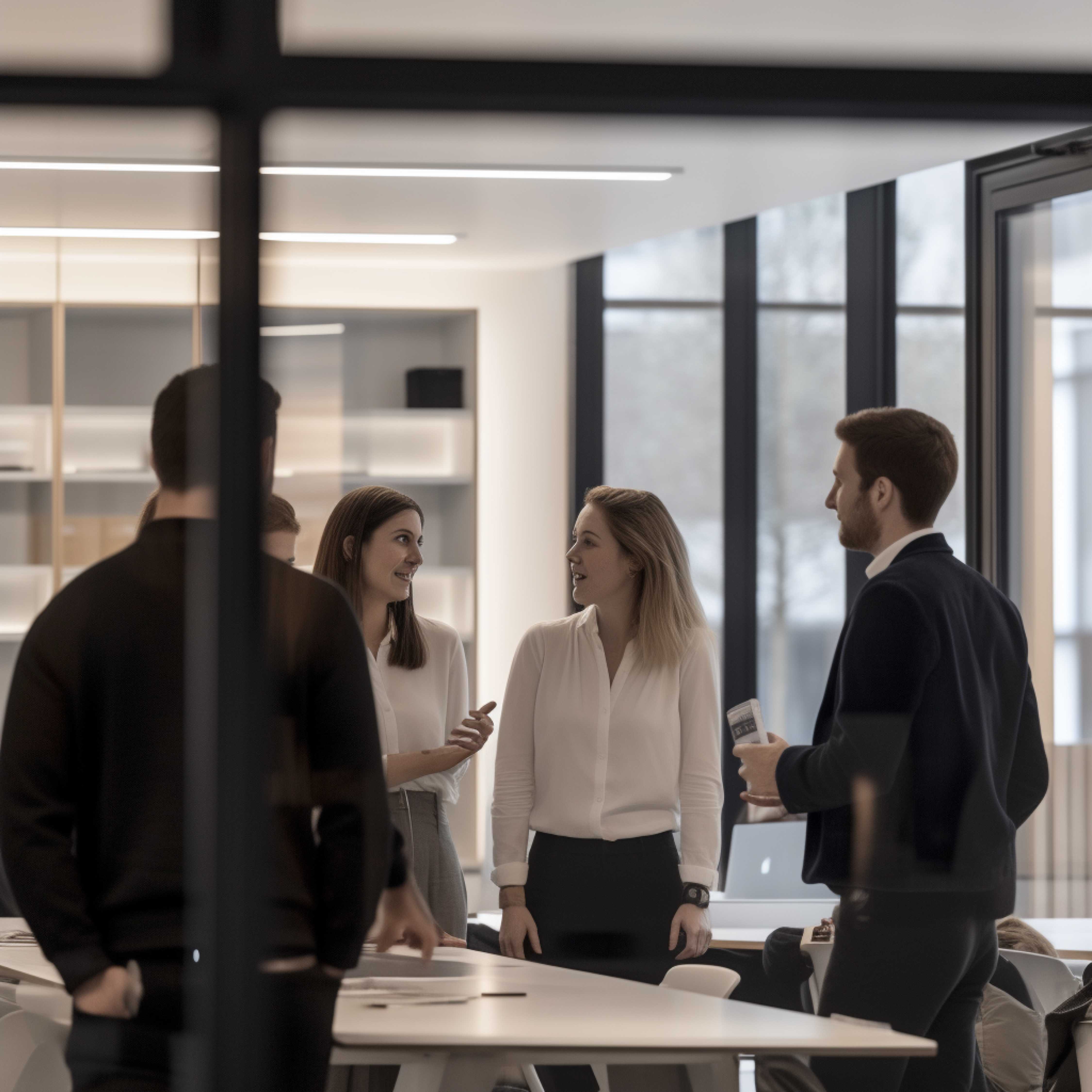 3D product mockup in a polished advertising setting